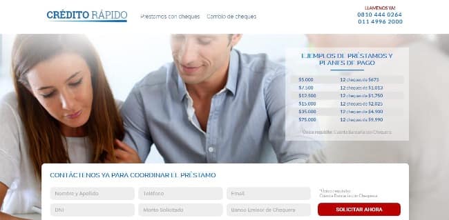 Crédito Rápido - Préstamo de hasta $75 000