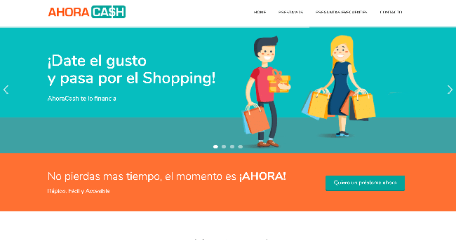 Captura de pantalla de AhoraCash