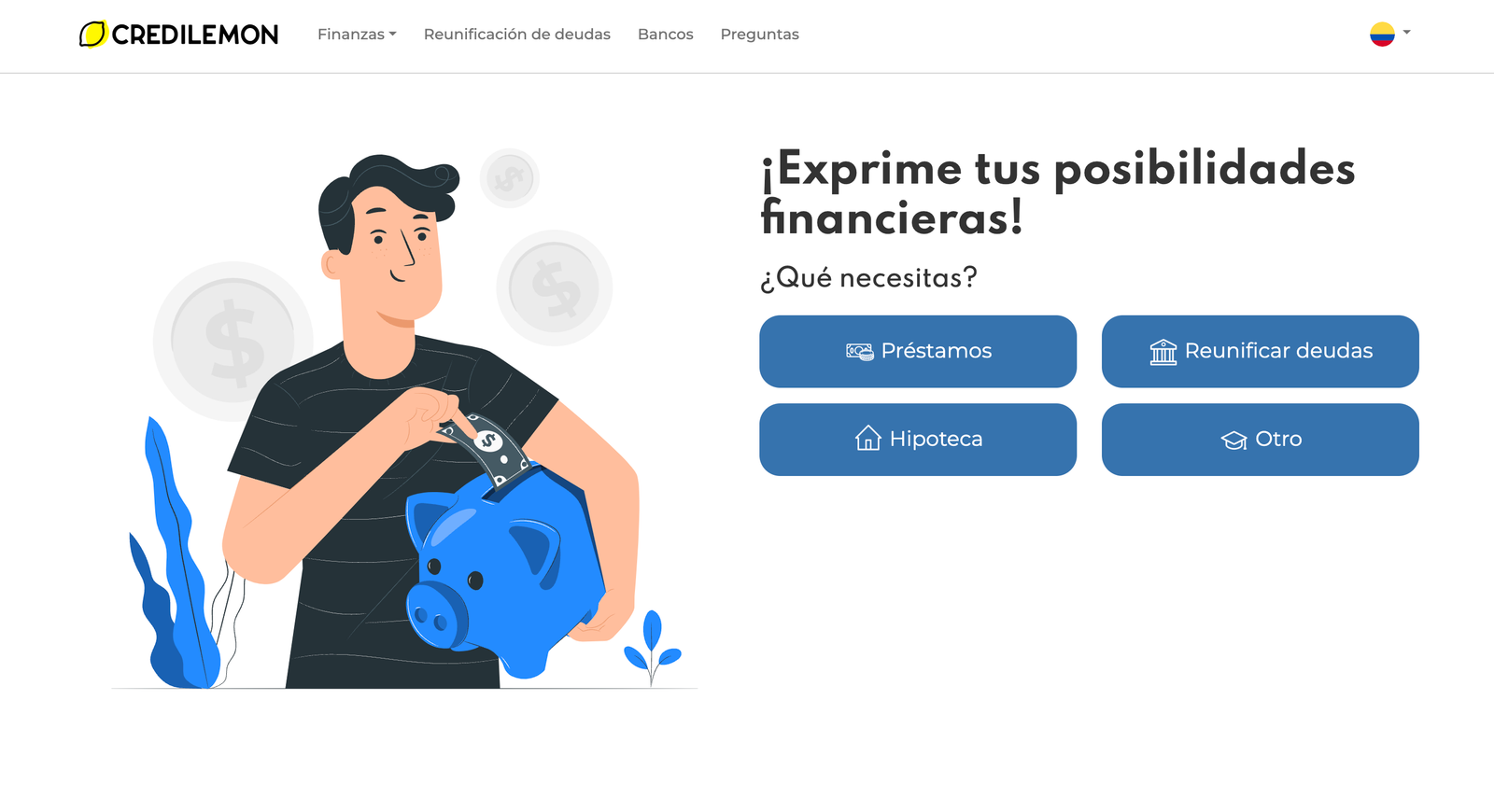 Captura de pantalla de Credilemon