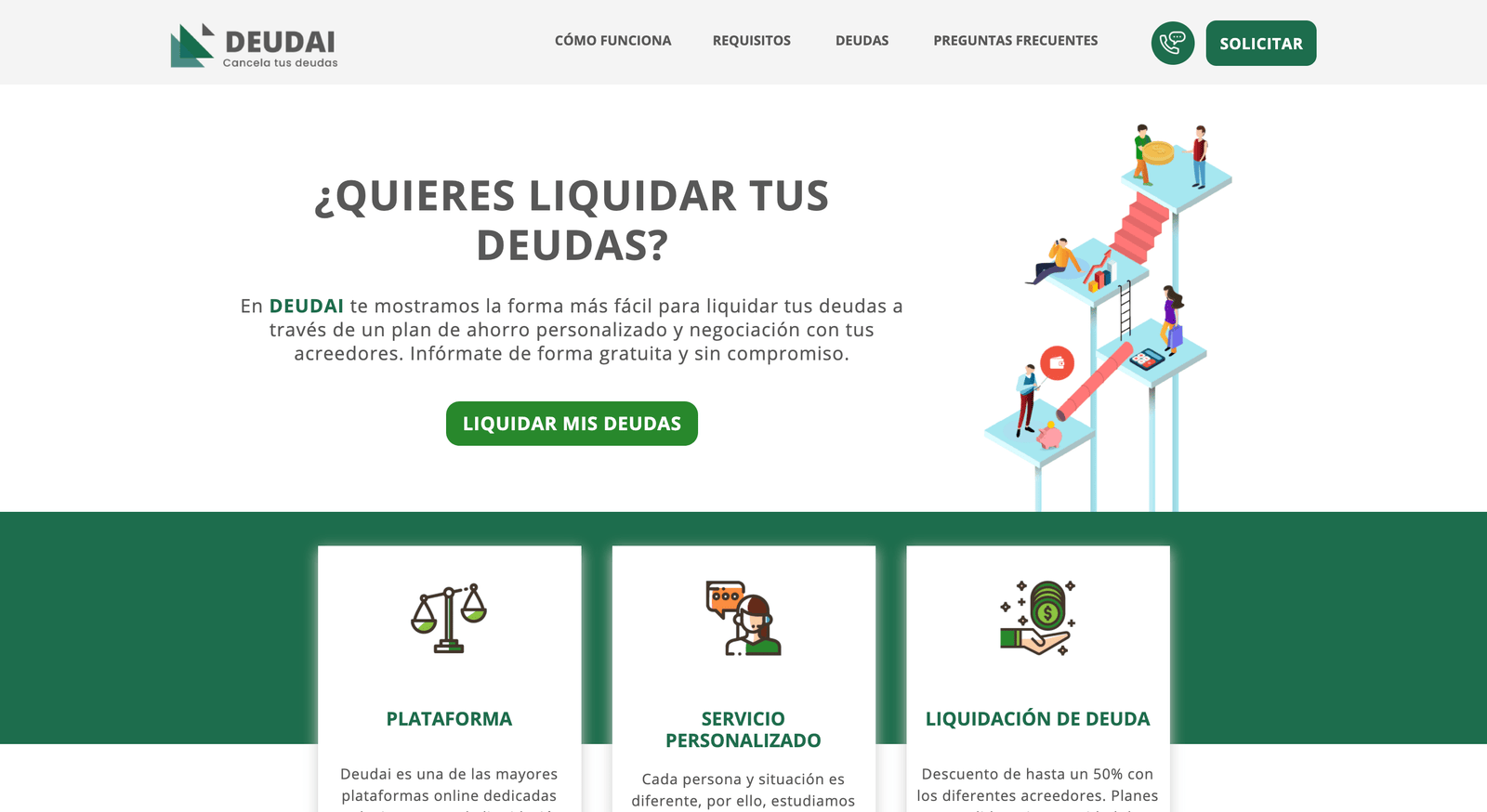 Captura de pantalla de Deudai