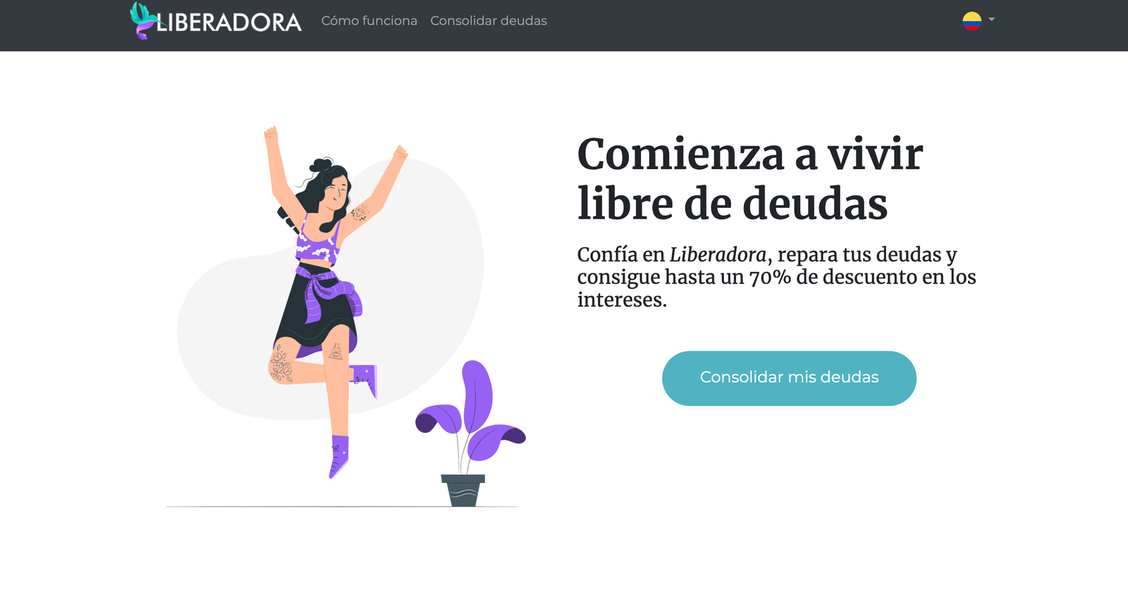 Captura de pantalla de Liberadora