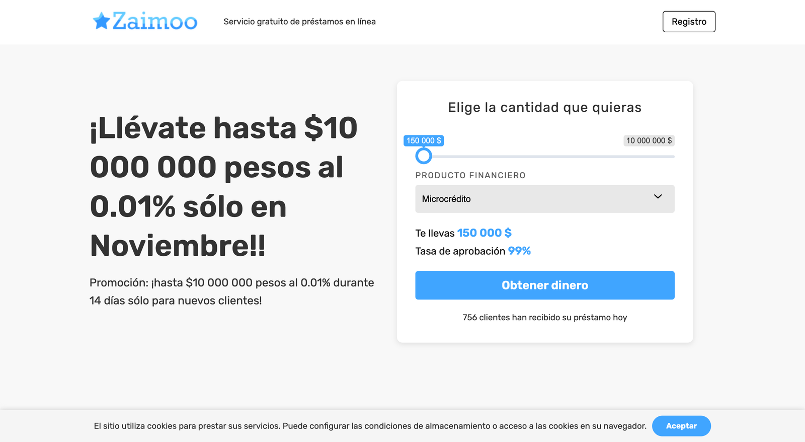 Captura de pantalla de Zaimoo