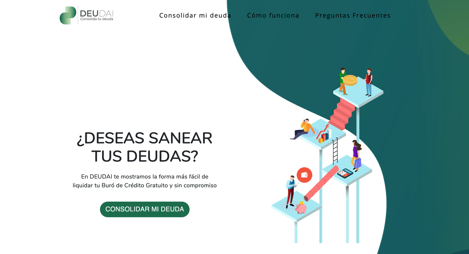 Captura de pantalla de Deudai México
