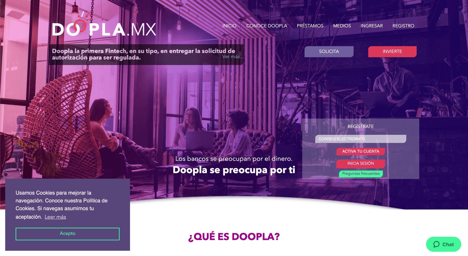 Captura de pantalla de Doopla