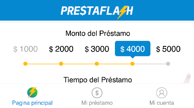 Captura de pantalla de PrestaFlash