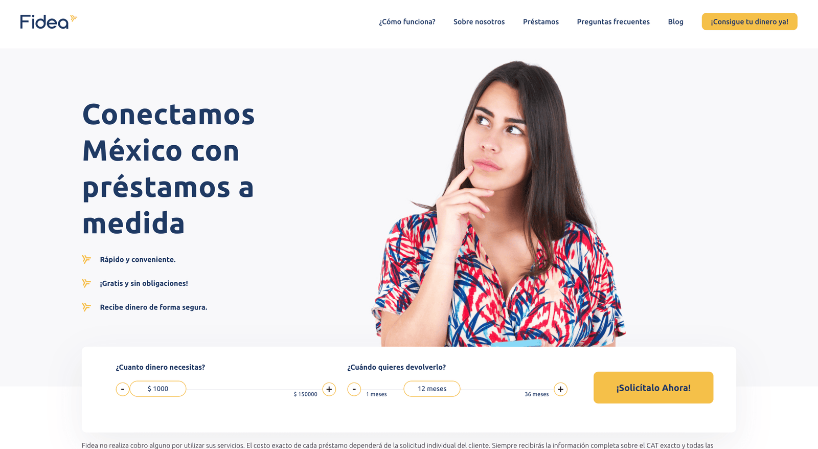 Captura de pantalla de Fidea