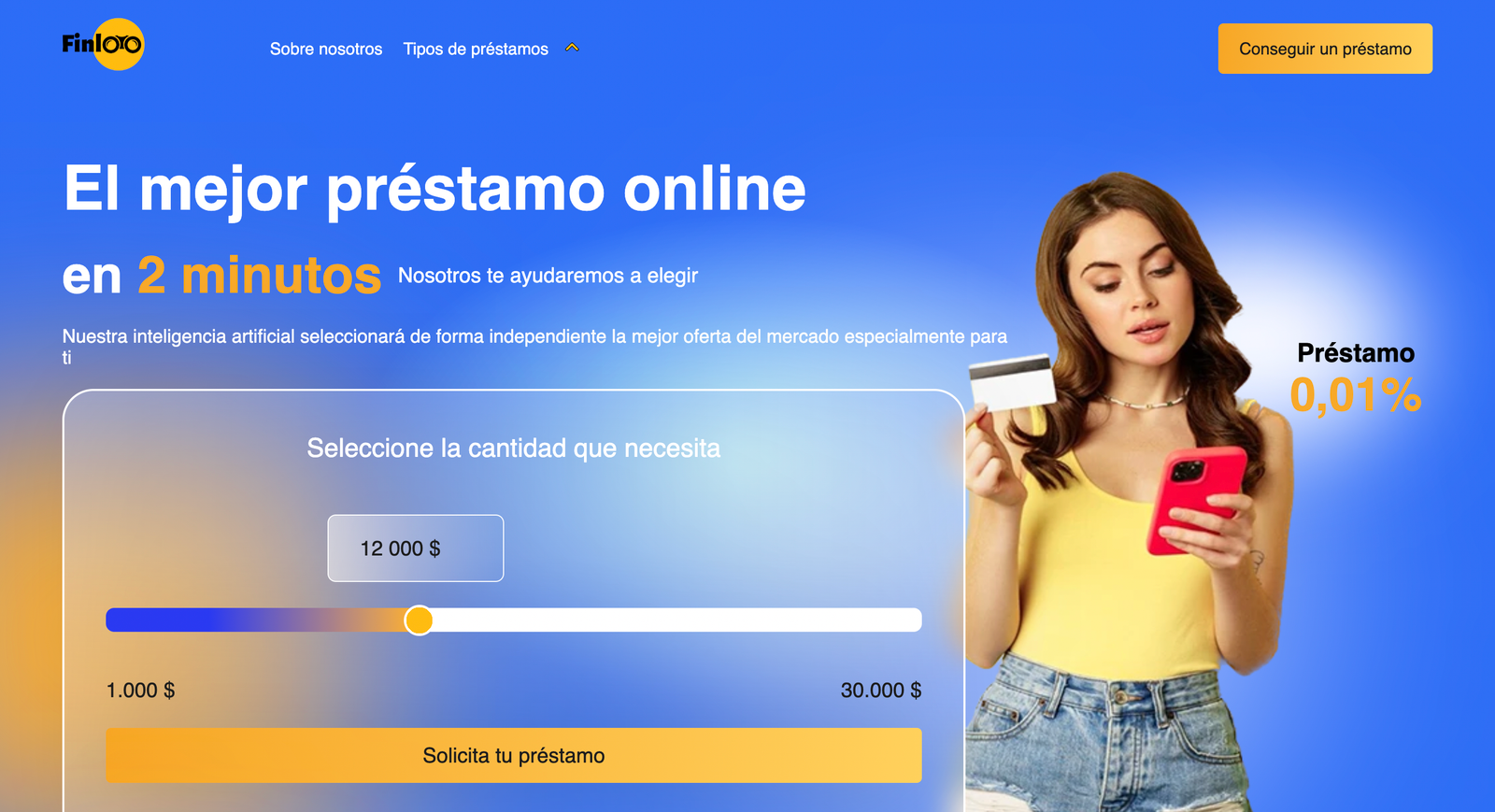 Captura de pantalla de Finloo