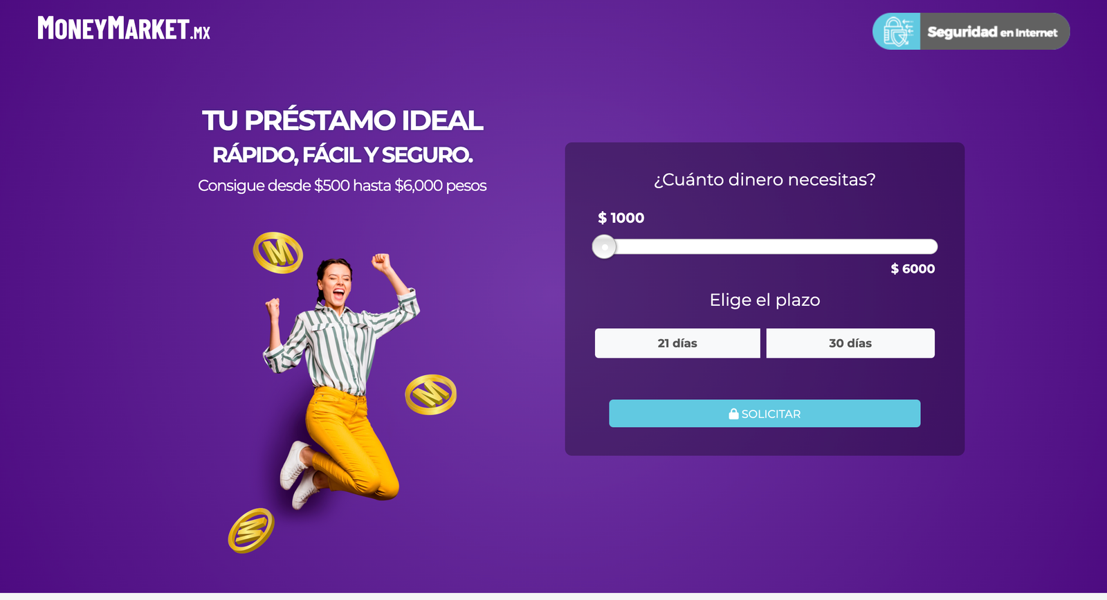 Captura de pantalla de MoneyMarket