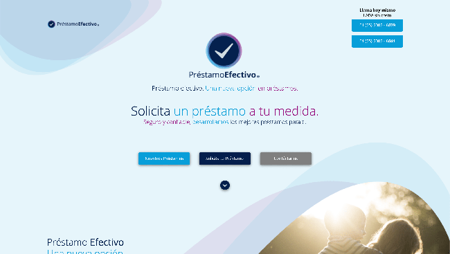 Captura de pantalla de PréstamoEfectivo