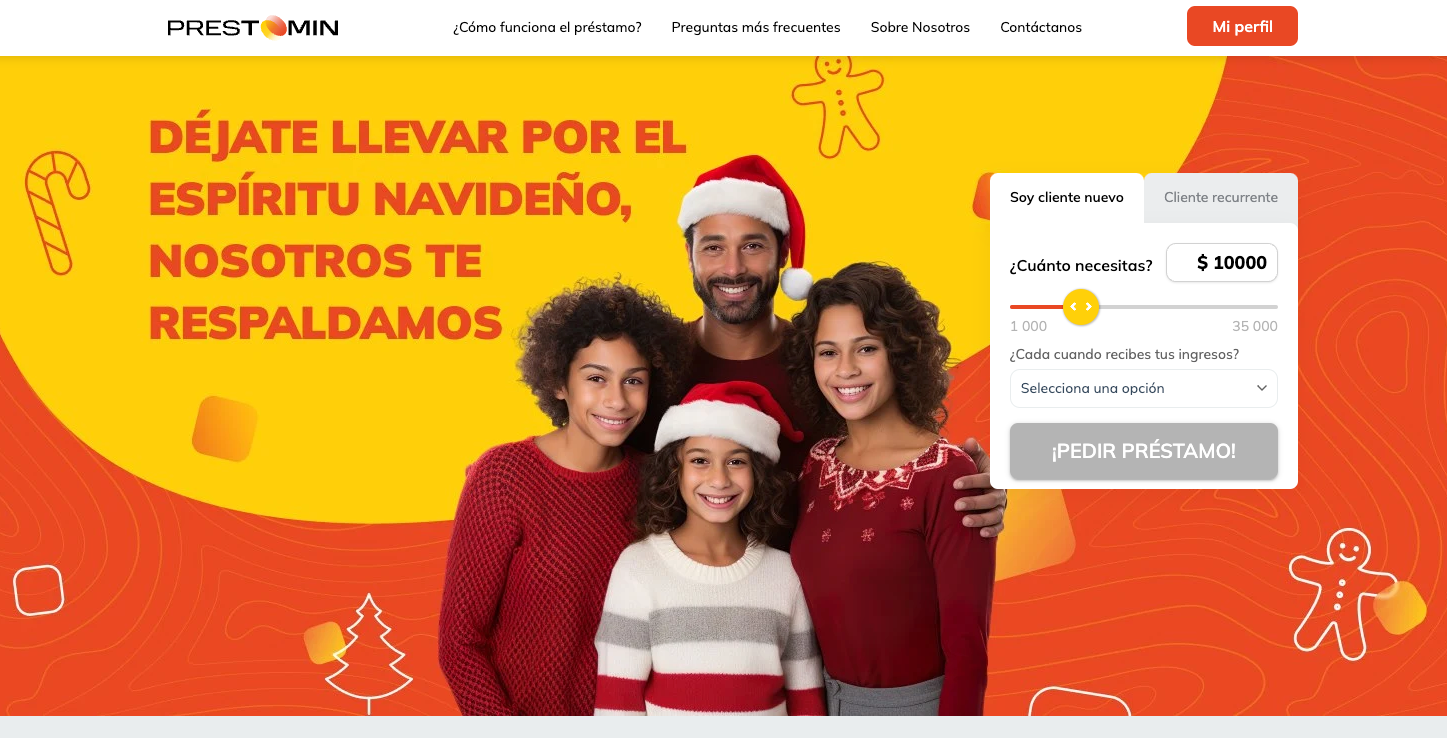 Captura de pantalla de Prestomin