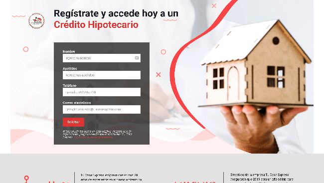 Captura de pantalla de Tu Casa Express
