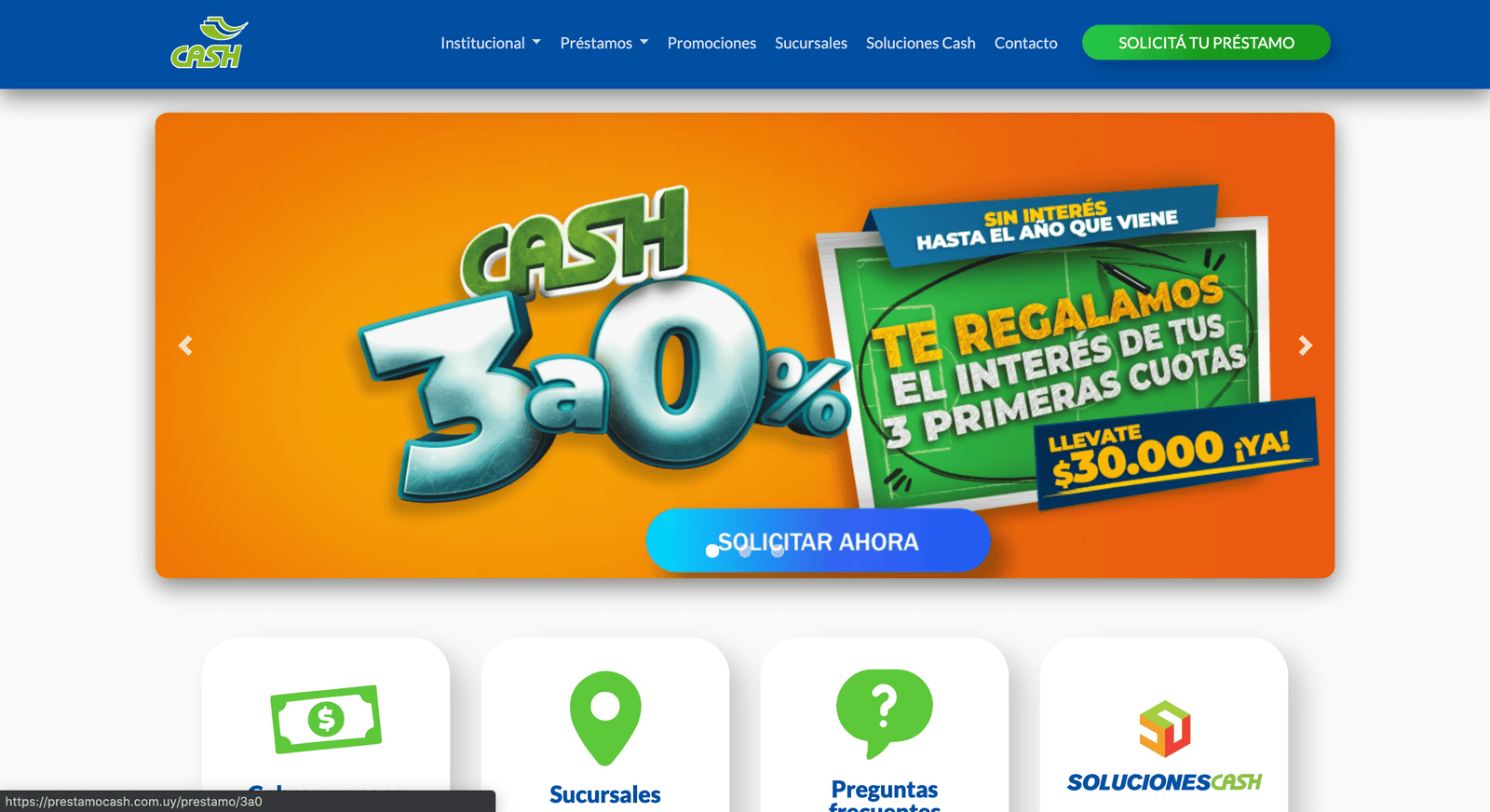 Captura de pantalla de Cash