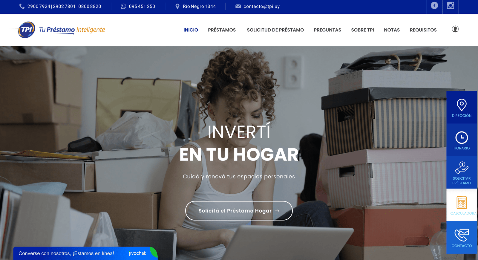 Captura de pantalla de Tu Préstamo Inteligente
